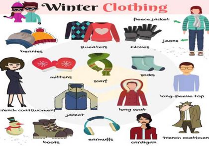 winter clothing